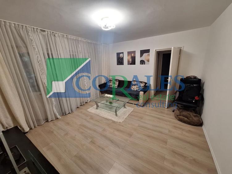 Martirilor- Judetean - 2 cam. 55 mp, balcon inchis,Mobilat+Utilat bloc Anvelopat