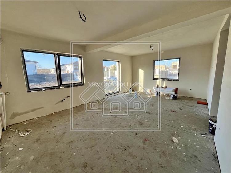 Casa tip duplex, teren 420 mp, predare la alb, Selimbar - 3