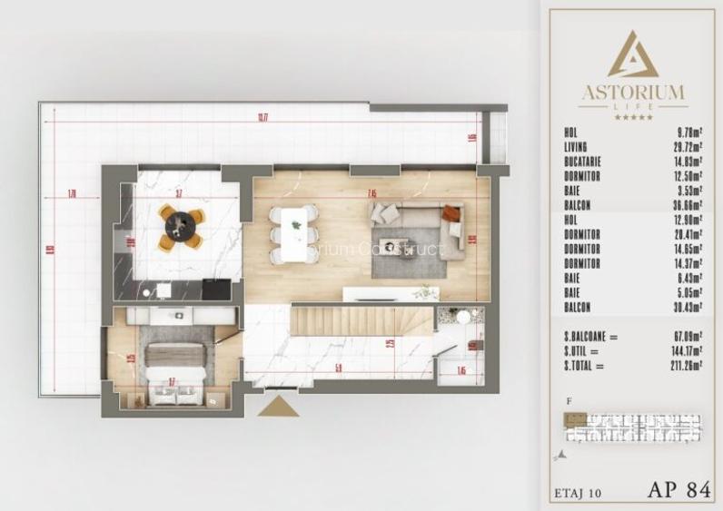 Apartament 5 Camere Moderne în Complex Rezidențial de Lux | Comision 0% - 3