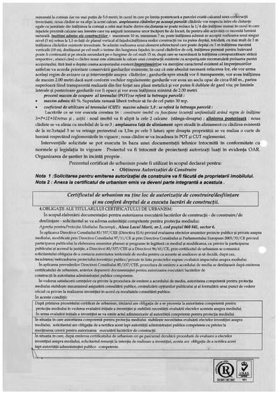 Vanzare teren 304mp ideal constructie rezidentiala S+P+2+3 retras Cotroceni