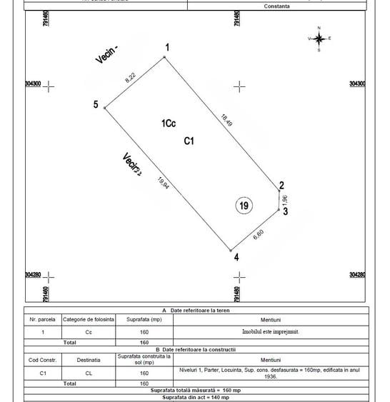 Casa de vanzare in Constanta, central, langa Tomis Mall, comision 0% - 6