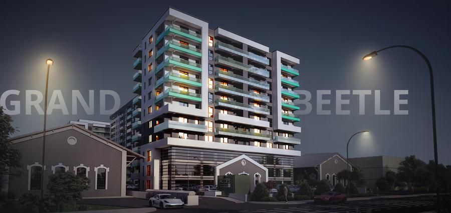 Apartamente cu 1 camera, 41 mp, etaj 1, lift, bloc nou, Tatarasi, langa tramvai