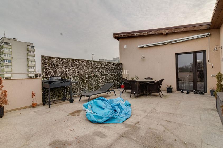 UNIC! Penthouse 7 camere, 286 mp utili, langa Parc Bazilescu, metrou! - 42