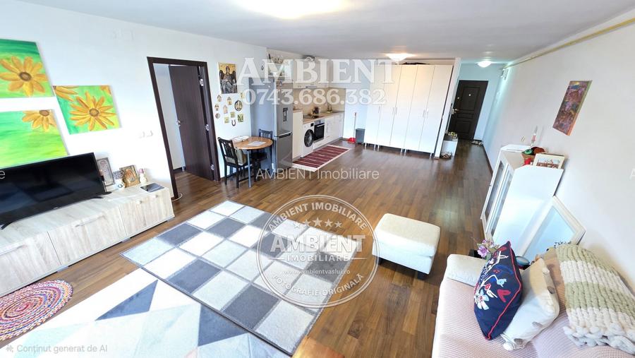 Apartament cu 2 camere tip ”open-space”, mobilat și utilat, zona CRUCEA GĂRII; - 2