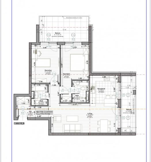 Apartament 3 camere, cartier Zorilor, Scala Frunzisului,optional garaj