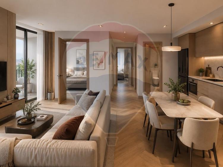 Apartament 3 camere | 123mp | Etaj 1 | Zona Nord - Pipera
