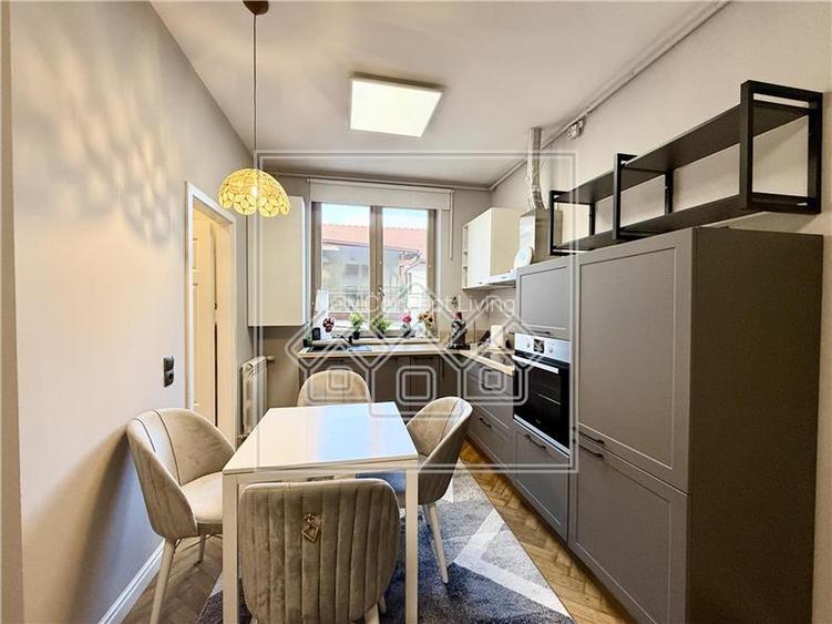 Apartament renovat, mobilat si utilat - 42 mp + pivnita - Ultracentral - 7