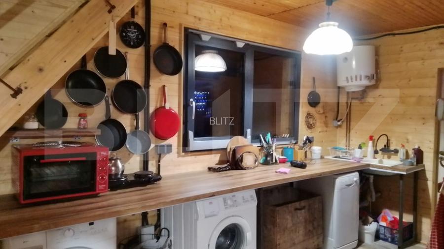 Cabana cu parau si brazi maturi, 1400mp, Valea Fericirii - 14