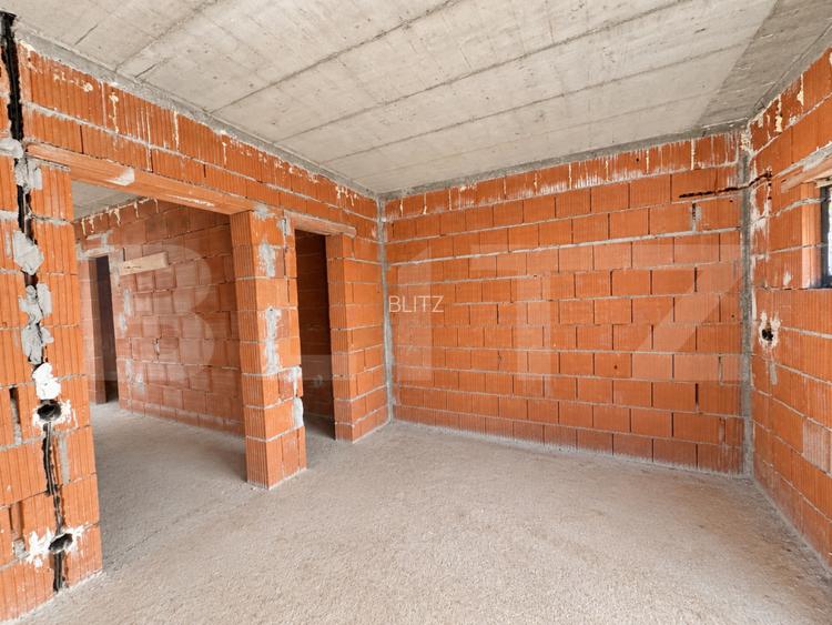 Duplex la roșu - 120 mp utili - Teren 470 mp zona  Paulesti - 3