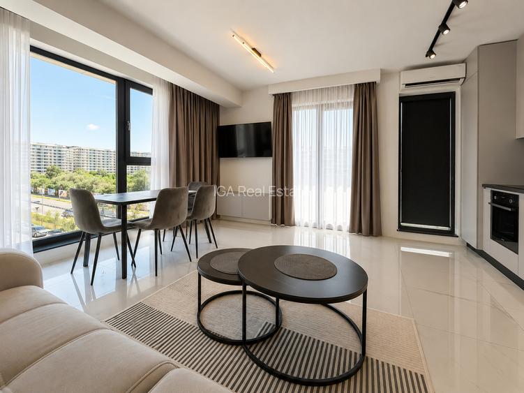 Apartament 2 camera vedere bilaterala lac si mare | Mamaia Nord - 5