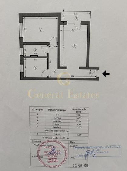 De vânzare | Apartament 2 camere | ESQ Village – Valea Lupului - 11