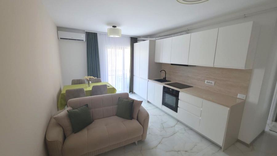 Apartament 3 camere, complet mobilat si utilat, balcon, parcare,etaj 2