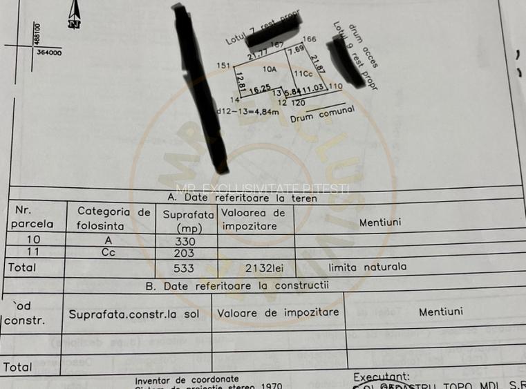 Teren de 533 mp - 10 min de Pitesti-Albota Argeș! - 3