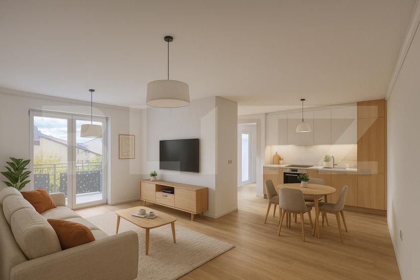 Apartament 2 camere, potențial de mansardare, 4 locuri de parcare, Giarmata VII