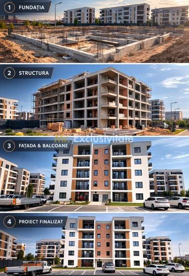 De vânzare apartament 2 camere Smarald City Satu Mare