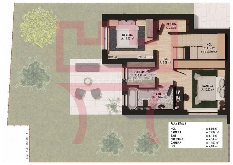 Duplex exclusivist Dambul Rotund panourisolare panorama NZEB FARA tva - 11