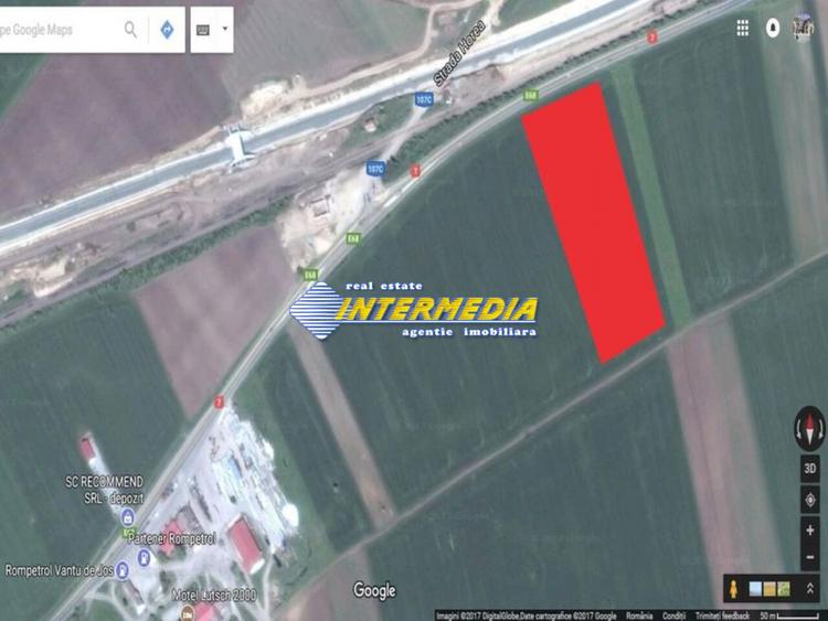Vanzare Teren Vintu de Jos 3200 mp. DN1 intersectia Luch 2000 Sebes-Vint-Orastie