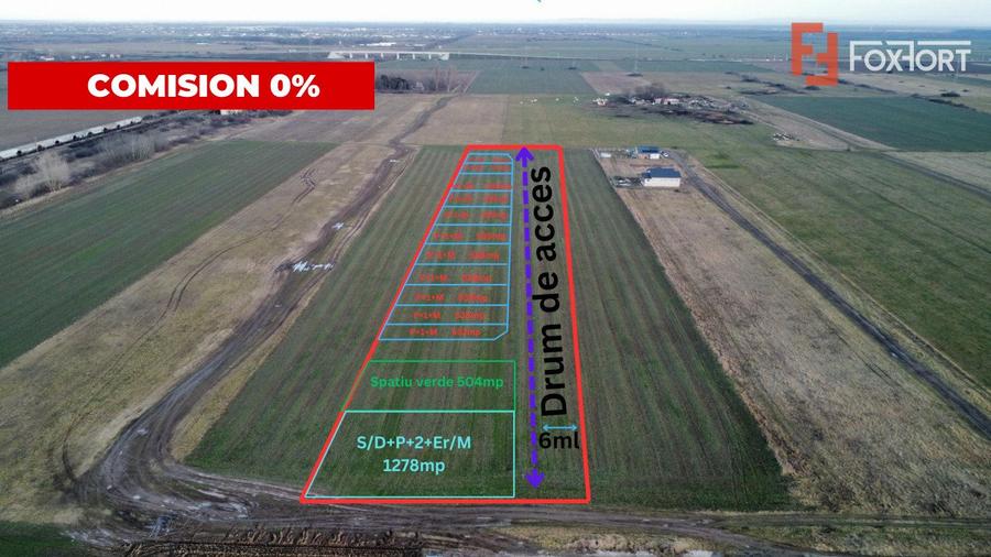 Parcele de teren 539 mp cu PUZ in lucru - Ideal pentru Investitii