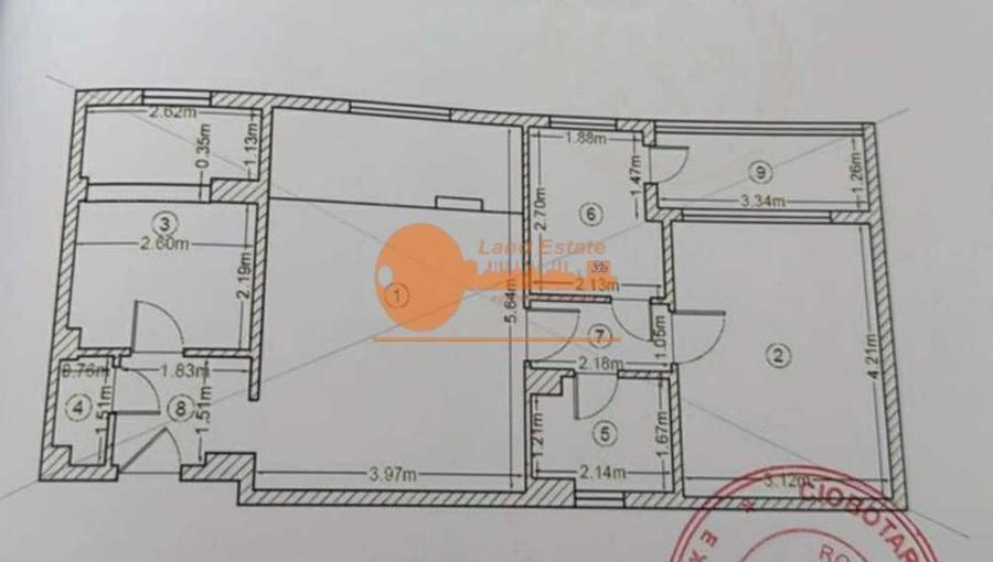 Apartament cu 3 camere in zona Giulesti