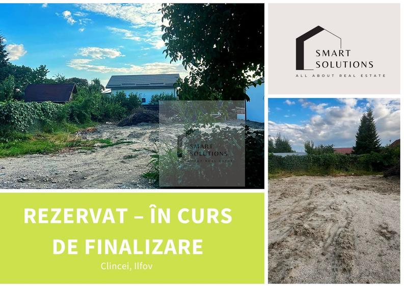 Oportunitate! Teren 500mp Intravilan Clinceni | Comision 0%