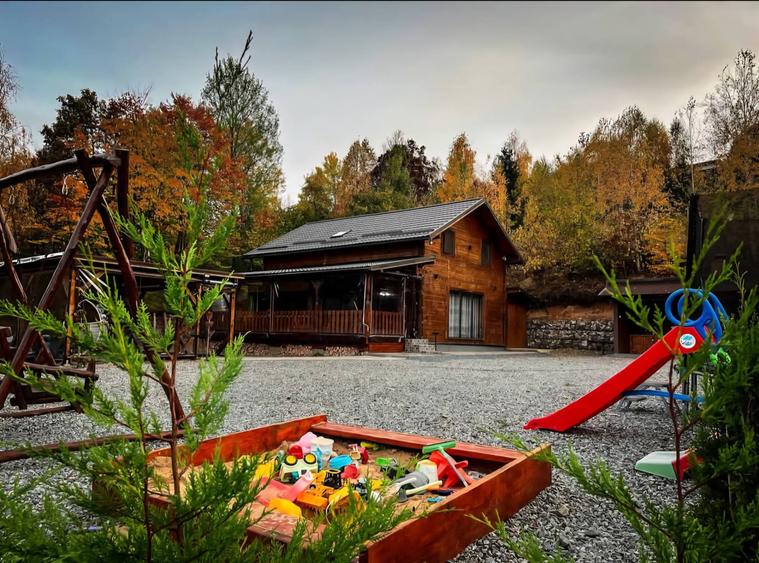 Cabană – afacere la cheie | 4 dormitoare | Piscină încălzită | Valea Ierii