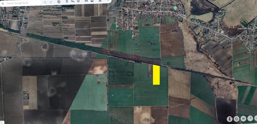 GRADISTEA - Sat Sitaru, Tarla 43, vanzare 22.200 mp. teren cu acces din DJ101