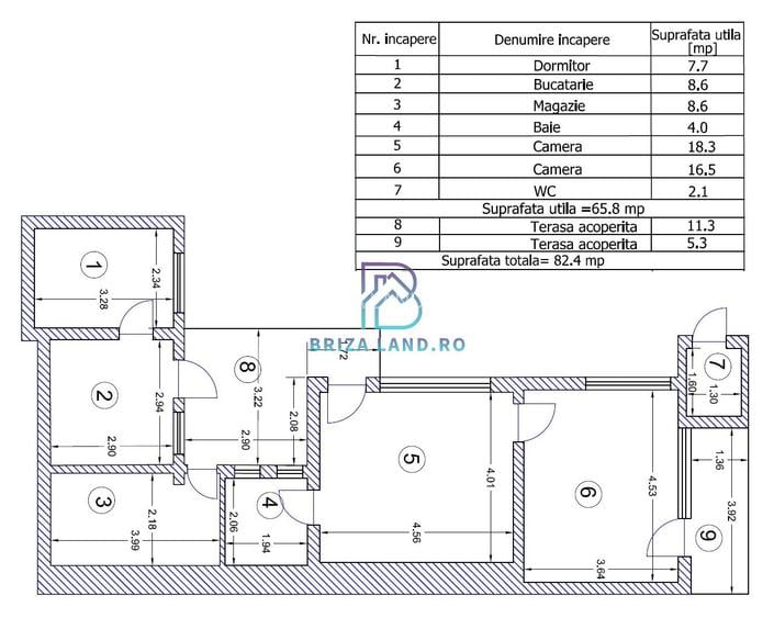 Bucurestii Noi, Laminorului, casa 108mp, 3 camere, 2 bai, teren 245mp - 10