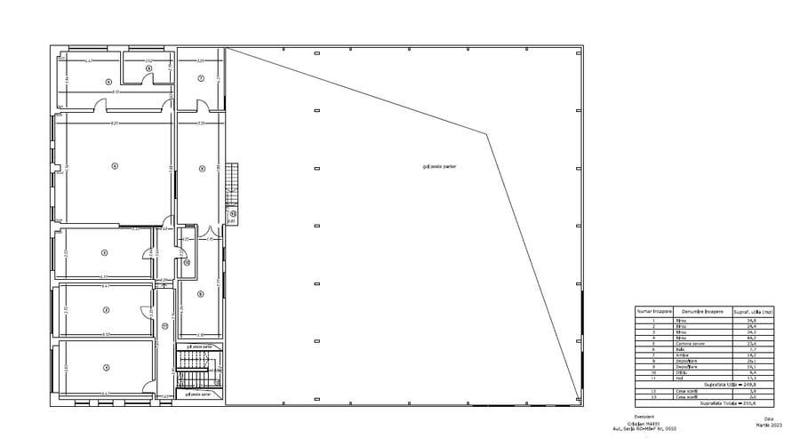 Spatiu de vanzare recomandat pentru depozit, productie, birouri, comercial.