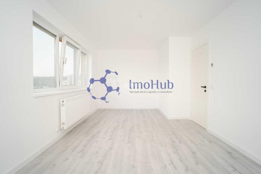 Apartament finalizat 2 camere, Bd.Poitiers, Etaj 7/10 - 2