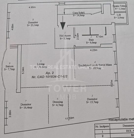 De închiriat – Clădire nouă P+2, 350 mp utili, lift, parcare, zonă centrală - 6