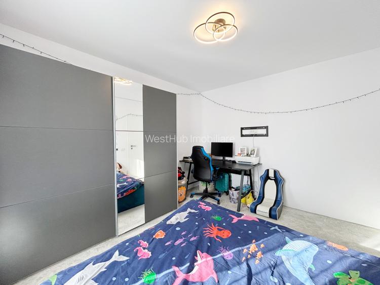 Duplex 3 camere, 90mp utili, 330 teren, mobilat utilat in Mosnita Noua - 9