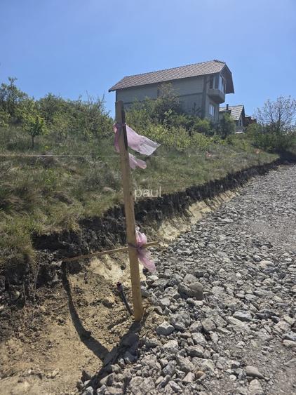 TEREN U-N-I-C-A-T   755 mp în Dezmir Panoramă spectaculoasă 180°  - 7
