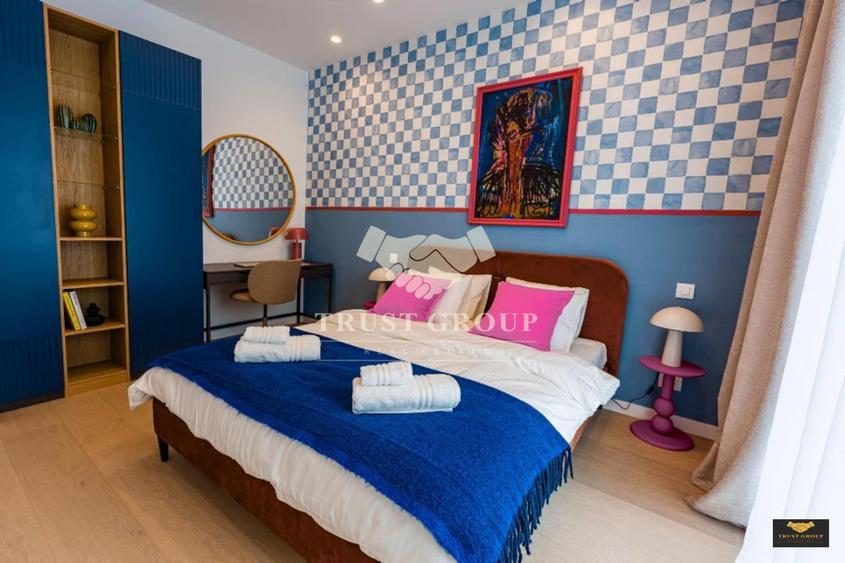 Apartament 2 camere Barbu Vacarescu | 2024 | Loc de parcare | Mobilat designer