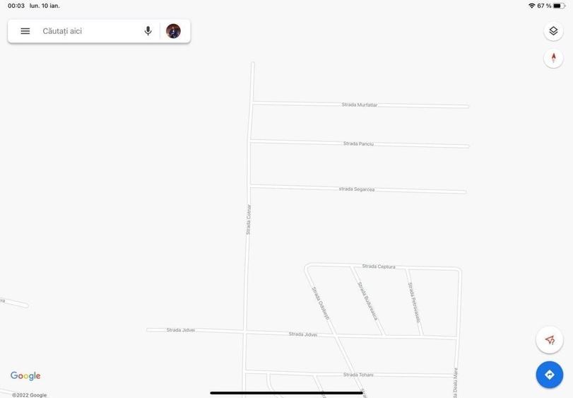 Teren intravilan de vanzare in Mosnita Noua, 672 mp, CU duplex P+1E+M