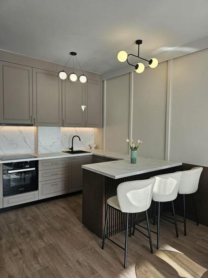 Apartament 2 camere, finisat mobilat, 45 mp, str Eroilor Floresti