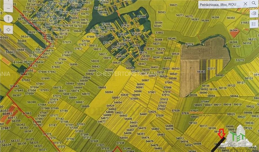 Oferim spre vanzare 6 loturi de teren extravilan (agricol) in Petrachioaia ILFOV - 2