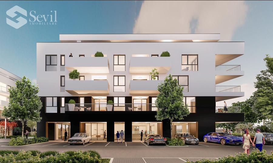 Sunbelt by Sevil | 2 camere | 52,65 mp | 10,90 mp terasă | Parcare subterană