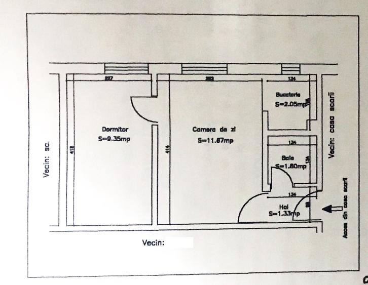 Exclusivitate! Apartament 2 camere - Tomis Nord - 52.000 euro(Cod E11)