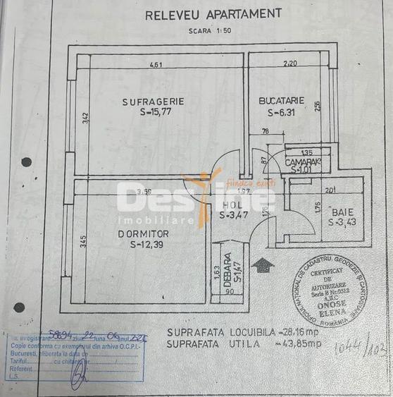 VANZARE APARTAMENT 2 CAMERE DRUMUL TABEREI