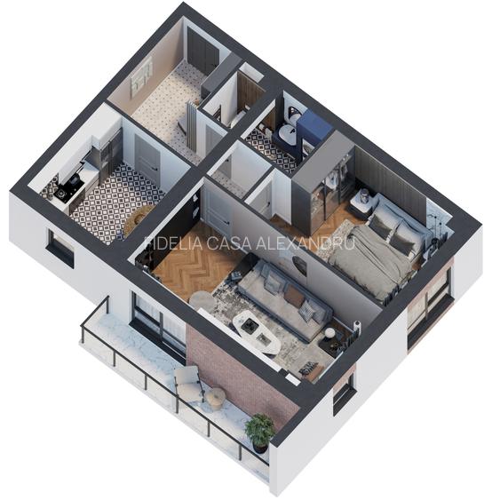 Apartament Nou 2 camere de vanzare Galata - 4