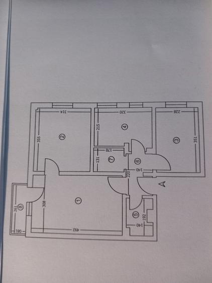De vânzare apartament cu 3 camere