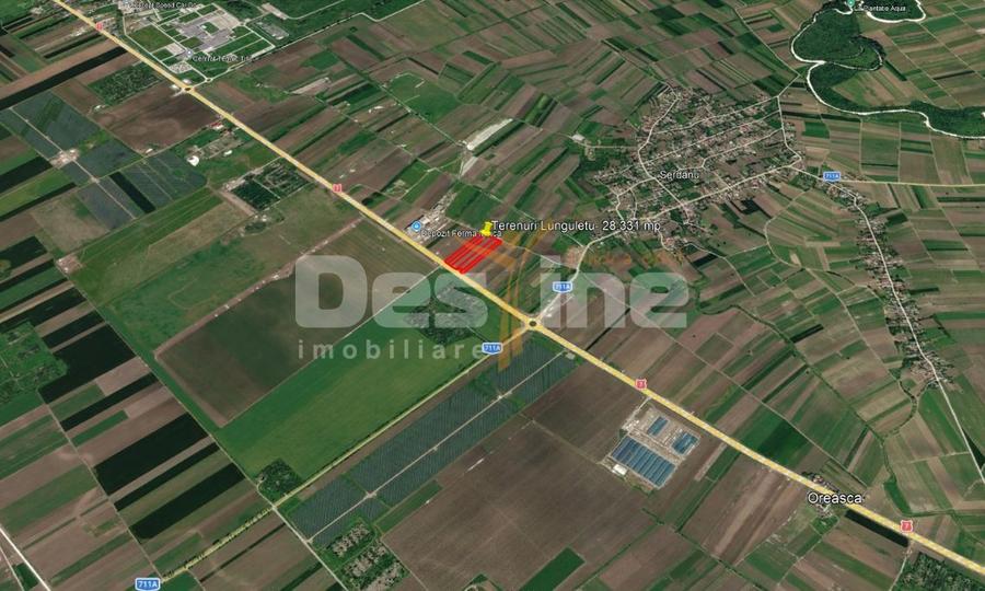 Teren intravilan, 5 loturi compacte in St de 28.331, Lunguletu, DB