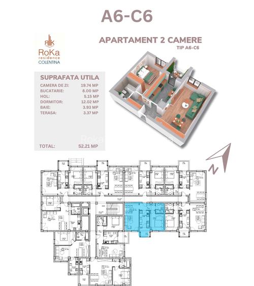 2 CAMERE LA CHEIE IN ROCA DOAMNA GHICA - FINISAJE MODERNE, ZONA CU TOATE FACILIT - 6