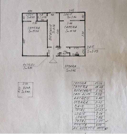 Apartament 2 camere, decomandat, bloc izolat, boxa, Piata Cipariu