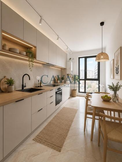 2 Camere Decomandat 58 mp Proiect Finalizat