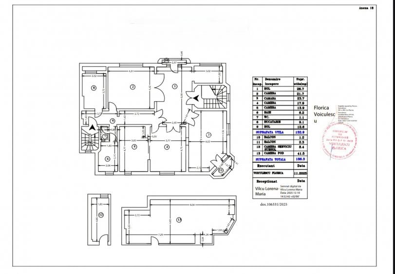 Apartament in Vila, 5 camere,  Alexandru Philippide 4, de renovat - 26
