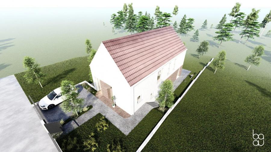 Casa individuala proiect deosebit Corusu