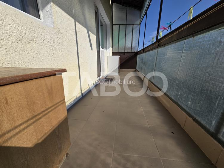 Apartament 2 camere de vanzare mobilat pivnita balcon Siretului Sibiu - 8