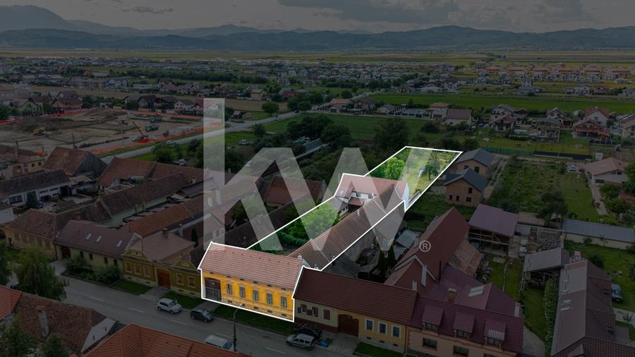 Casa saseasca, 2500 mp teren, 2 fronturi stradale – Cristian – 0% comision