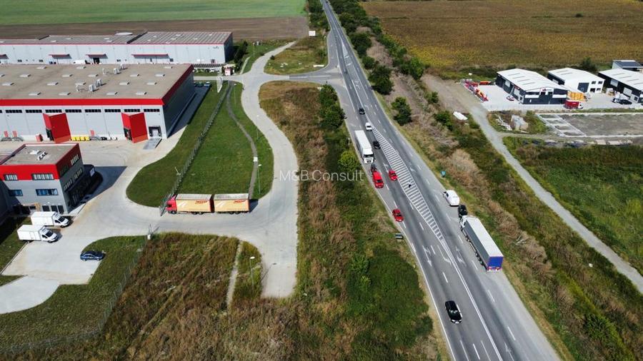 Parcele de teren de vanzare- PUZ industrial - Sanandrei - 8